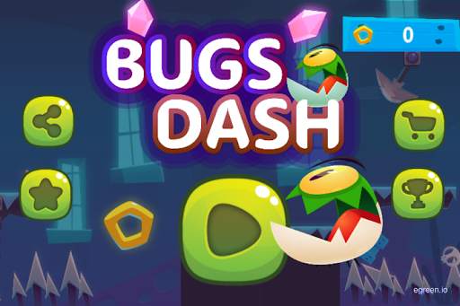 Bugs Dash - Addicting Adventure  Game   Epic Fun скриншот 1