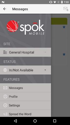 Spok Mobile screenshot 1