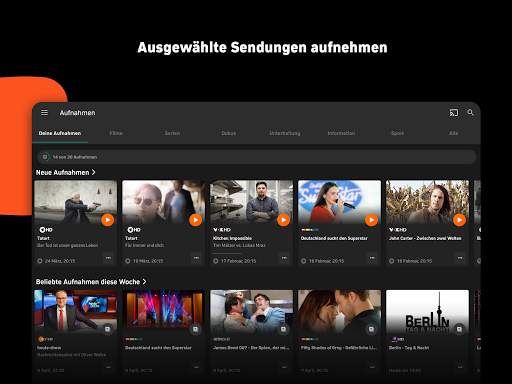 Zattoo - TV Streaming App screenshot 5