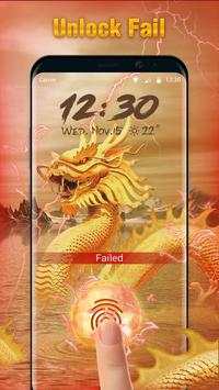 Loong fingerprint lock screen for prank 3 تصوير الشاشة