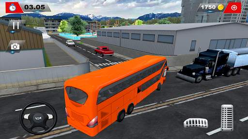 City Bus Public Transport Driving Simulator 3D screenshot 3