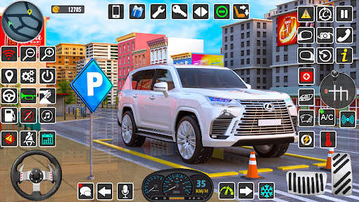 Driving School - City Car Game screenshot 2