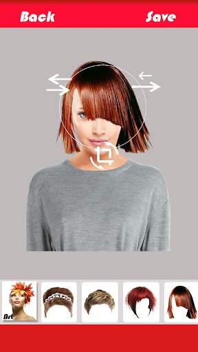 Change Hairstyle screenshot 2