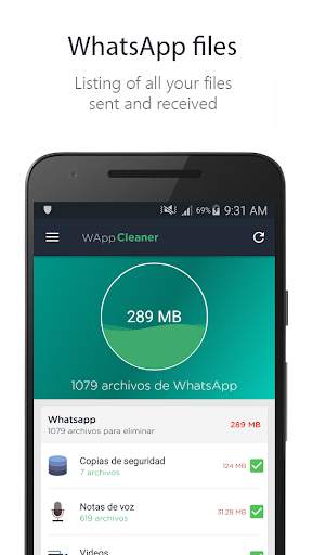 WappCleaner: Cleaner for WhatsApp screenshot 1