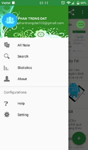 GNote - memo app скриншот 1