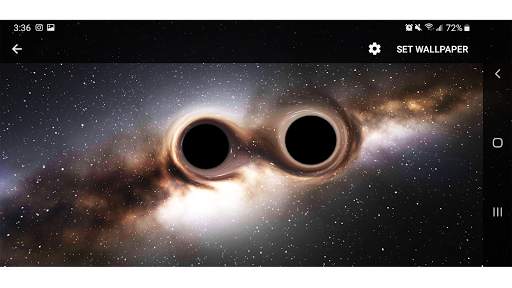 Black Hole 3D Parallax Live Wallpaper screenshot 6