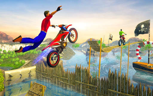 Mega Bike Stunt: Racing Games screenshot 3