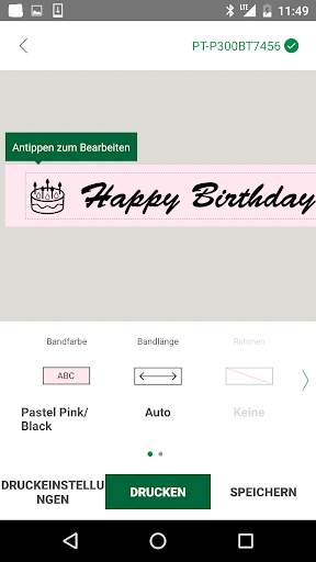 Brother P-touch Design&Print screenshot 3