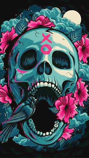Skull Wallpaper HD screenshot 6