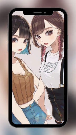 BFF Best Friend Anime Profile Pictures Wallpaper screenshot 2