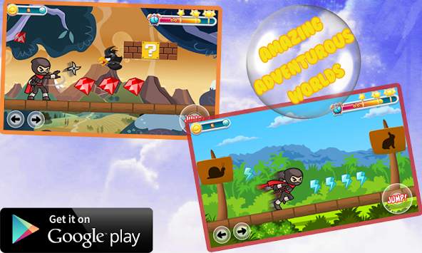 Ninja Spring Fight screenshot 2