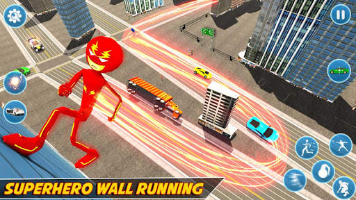 Poppy Rope Hero Stickman Games screenshot 6