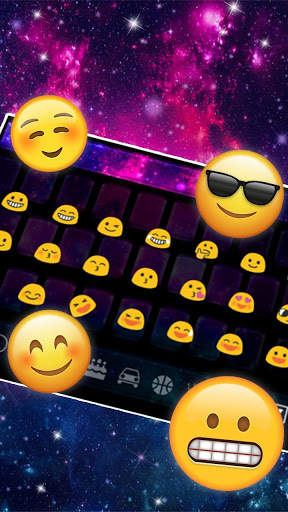 Tastiera Galaxy colorfull screenshot 3