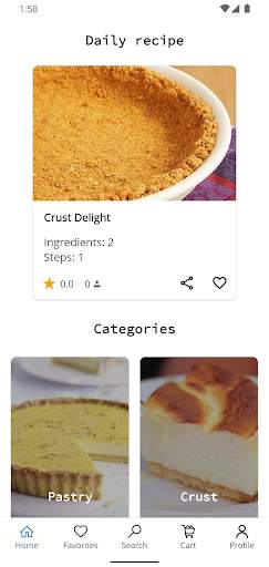 Pastry Recipes screenshot 1