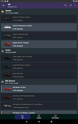 Car Tracker for Forza Horizon 4 screenshot 24