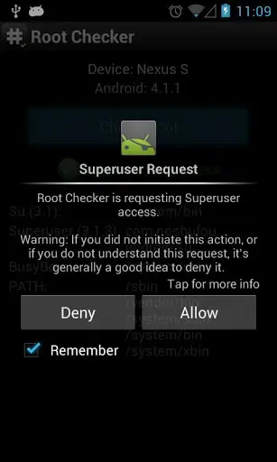 Root Checker screenshot 2