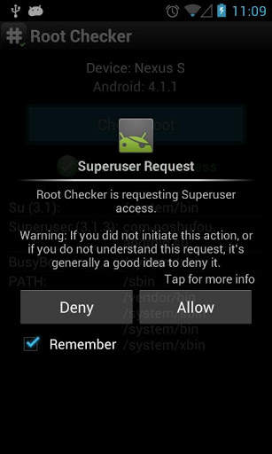 Root Checker screenshot 2