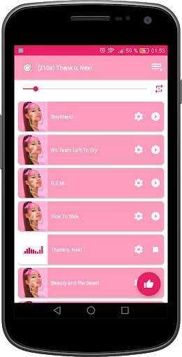 Ariana Grande Songs Offline (Best Collection) 9 تصوير الشاشة