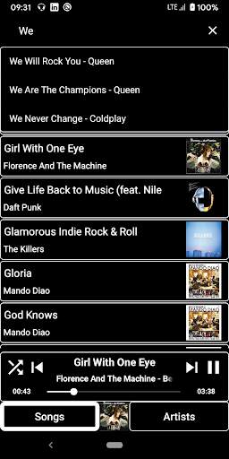 Simplay - a simple music player. screenshot 2