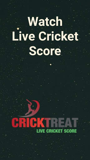 Cricktreat - Live Cricket Score screenshot 1