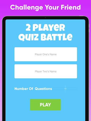 2 Player Quiz - Challenge Your Friends screenshot 4