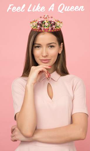 Crown Photo Ediot - Wear Flower Tiara screenshot 4