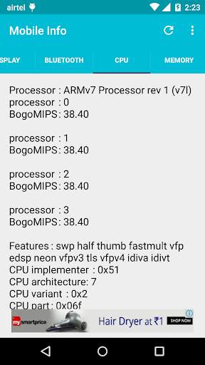 Mobile Info screenshot 5