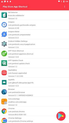 Play Store APP Shortcut screenshot 1