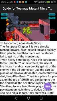 Guide for Teenage Mutant Ninja Turtles screenshot 1