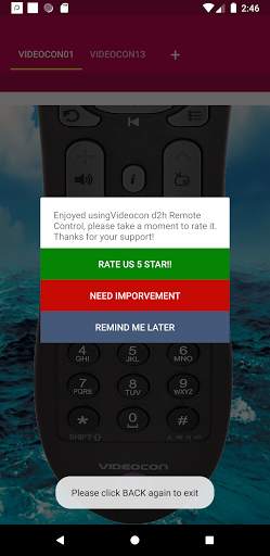Videocon d2h Remote Control screenshot 6