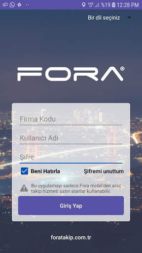 Fora Vehicle Tracking screenshot 1