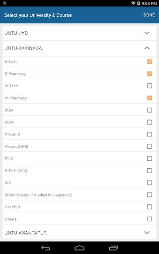 University Updates скриншот 11