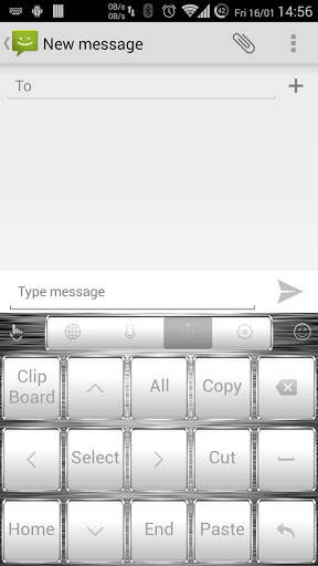 Keyboard Theme Frame W Silver screenshot 5