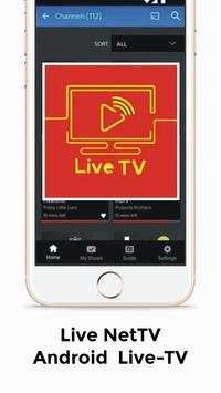 Live NetTV Andriod - Free Live TV Channel Info screenshot 3