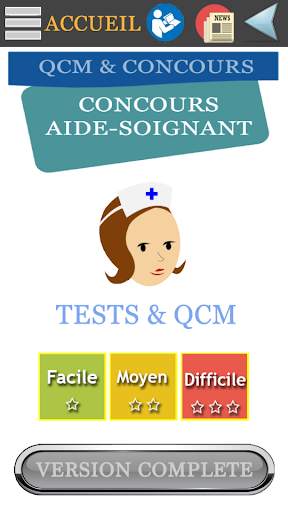 QCM Concours Aide-Soignant screenshot 1