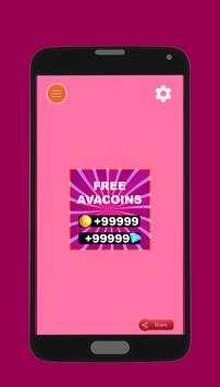 Free Avacoins Tips & Guide avacoin tricks 2 تصوير الشاشة