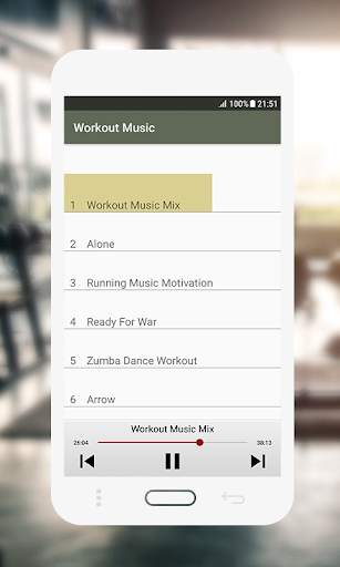 Workout Music Offline screenshot 1