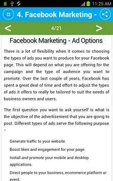 Free Facebook Marketing Tutorial screenshot 4