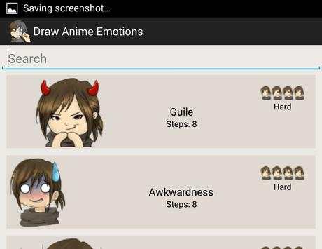 How to Draw Anime Emotions скриншот 11