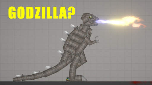 Godzilla mod Melon Playground screenshot 1