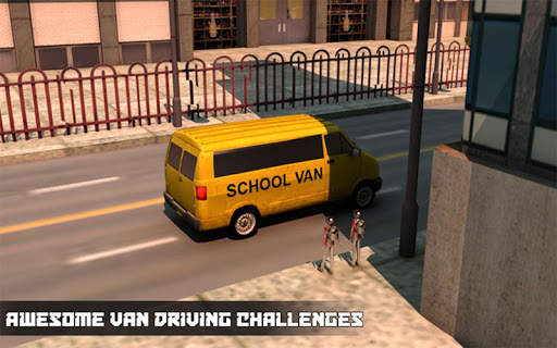 School Van Driver Simulator 3D screenshot 14