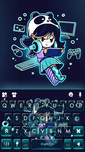 Gamer Keyboard Background screenshot 5