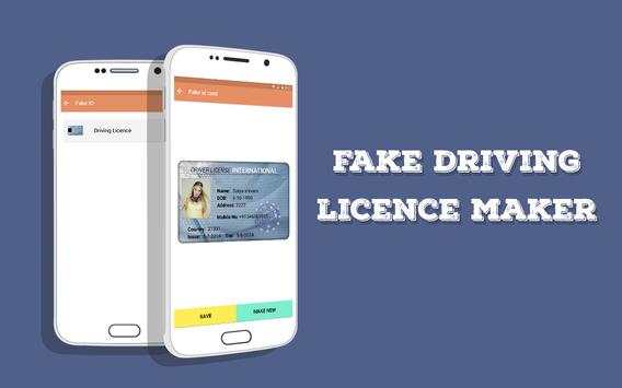 Fake Driving Licence Maker screenshot 5
