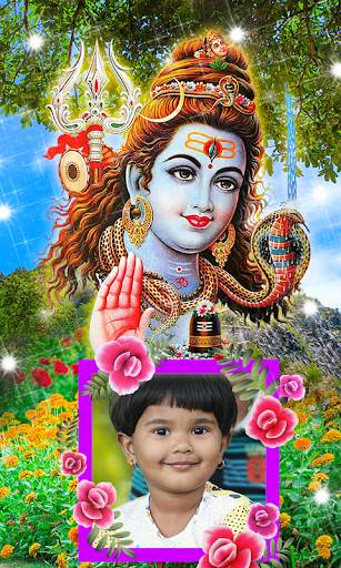Lord Shiva photo Frame screenshot 2