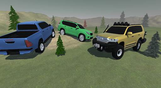 Driving Off Road Cruiser 4x4 Prado Car Simulator screenshot 1