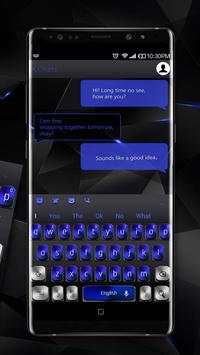 Black Blue Metal Keyboard screenshot 3
