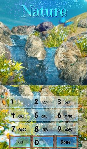 Nature Animated Keyboard   Live Wallpaper screenshot 5