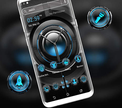 Techno Vault Launcher Theme screenshot 3