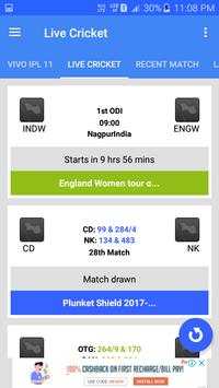 Live  IPL 2018 - Best for IPL Cricket screenshot 2