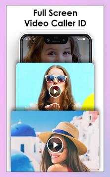 Full Screen Video Caller - True Caller ID स्क्रीनशॉट 3